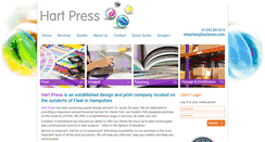 Desktop Screenshot of hartpress.com